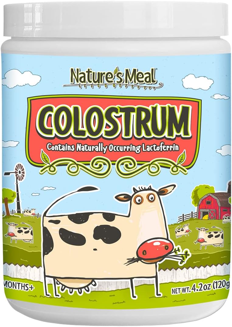 Immune Boosting Colostrum Powder for Kids 6 Months+, Natural Super Food with Lactoferrin, IgG, PRPS - 4.2 oz