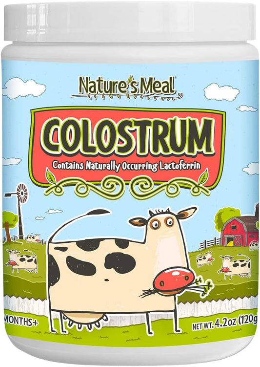Immune Boosting Colostrum Powder for Kids 6 Months+, Natural Super Food with Lactoferrin, IgG, PRPS - 4.2 oz