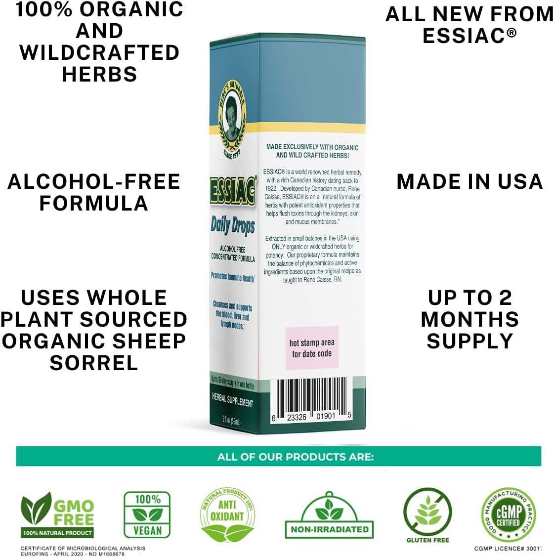 Immune-Boosting Essiac Tea Power Bundle with AHCC Mushroom Extract for Daily Support