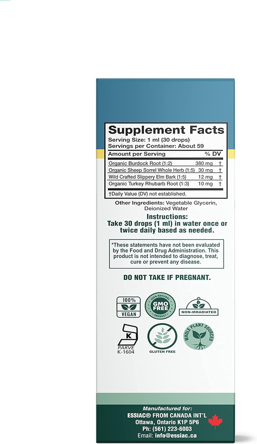 Immune-Boosting Essiac Tea Power Bundle with AHCC Mushroom Extract for Daily Support