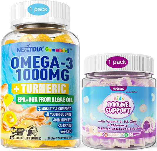 Immune-Boosting Omega-3 Gummies for Kids by Nextdia