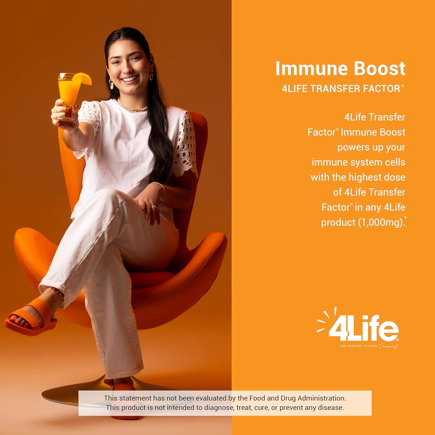 Immune Boosting Powder Packs with Transfer Factor, Zinc, and Vitamin C for Wide Spectrum Defense