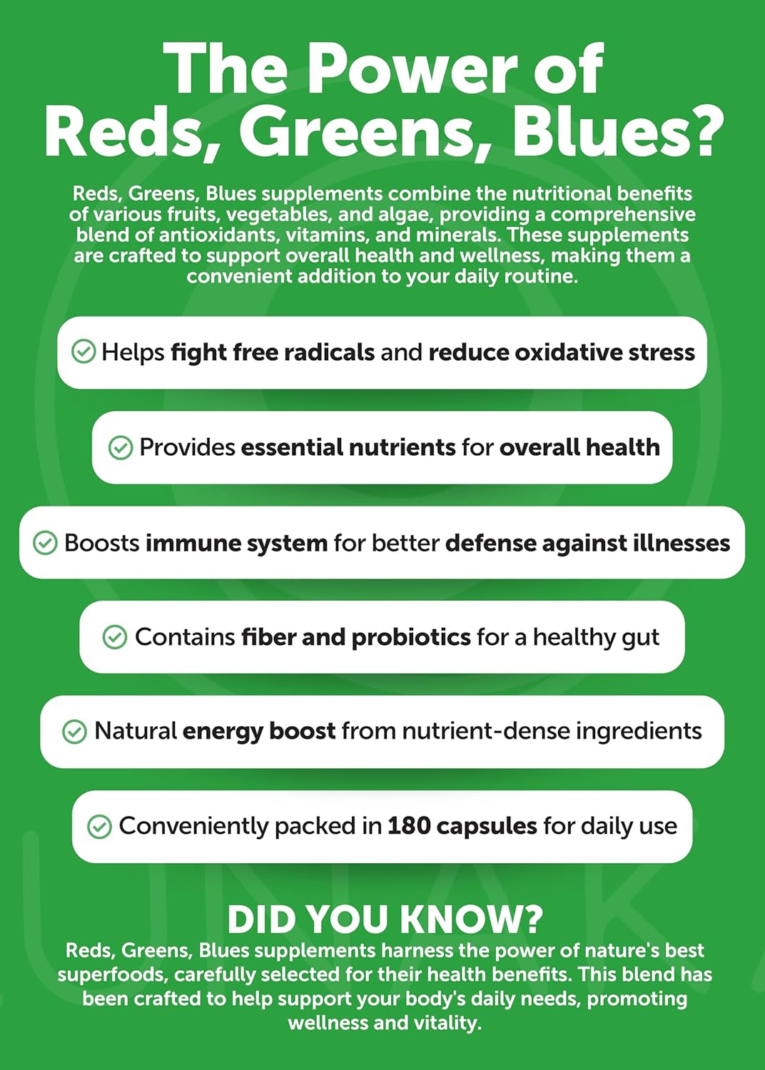 Immune Boosting Superfood Bundle with Irish Sea Moss, Fruits, Veggies, Black Seed Oil & Ashwagandha for Wellness Support