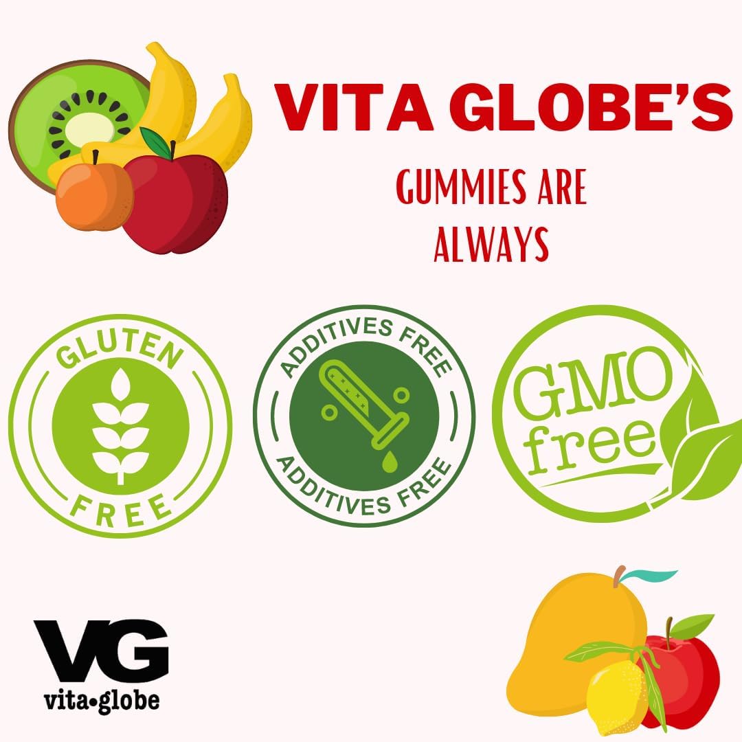 Immune-Boosting VitaGlobe Super Foods Gummies, 60 Count - VITA GLOBE