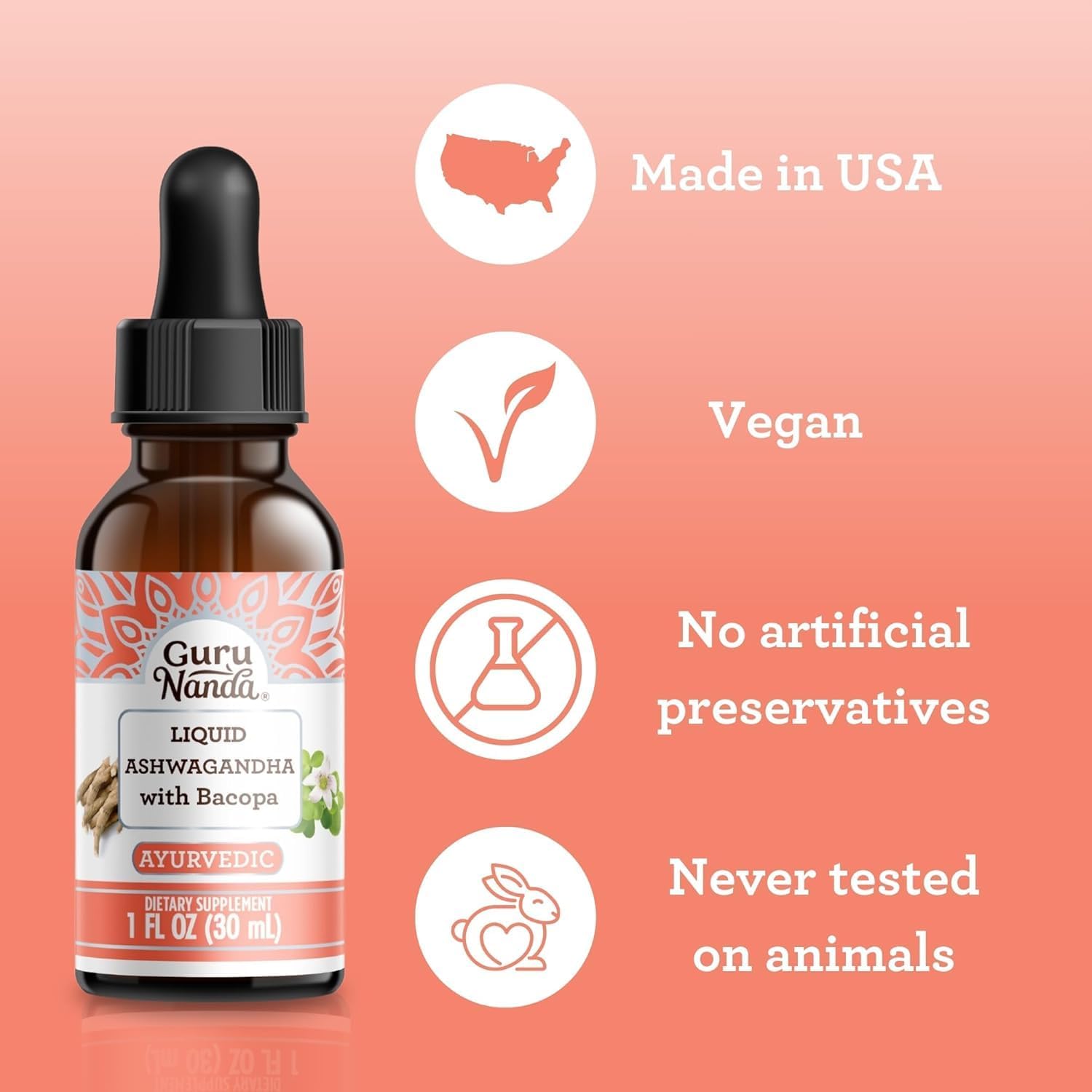 Immune Boosting Wellness Bundle: Liquid Ashwagandha & Black Seed Oil for Focus, Relaxation, and Support - Vegan & Non-GMO