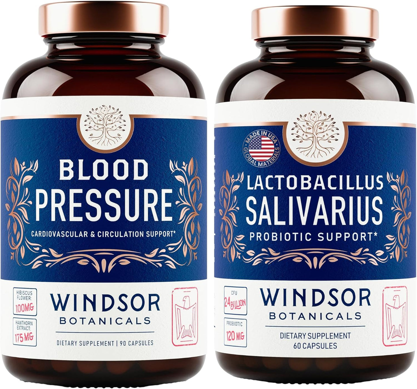 Immune & Heart Support Bundle with Blood Pressure & Probiotic Formula