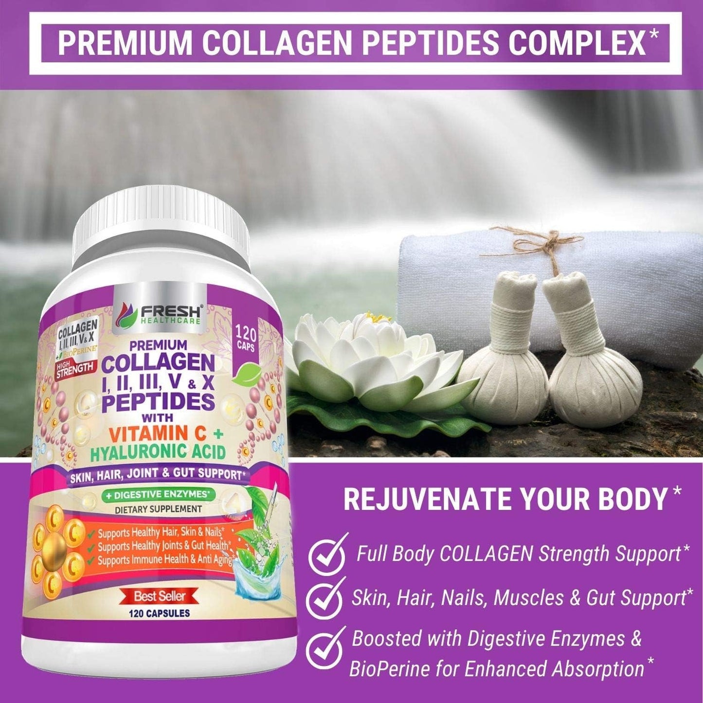 Immune Multivitamin and Collagen Peptides Bundle for Optimal Health and Wellness