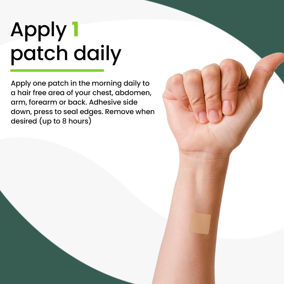 Immune Plus Patch - Boost Overall Health with Zinc, Elderberry, and Echinacea - 60 Day Supply