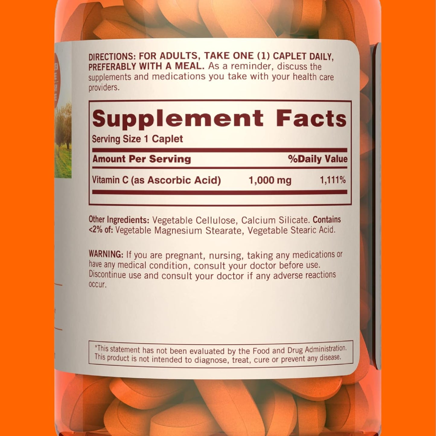 Immune Support and Antioxidant Health: Sundown Naturals Vitamin C 1000mg, 300 Caplets (2-Pack)