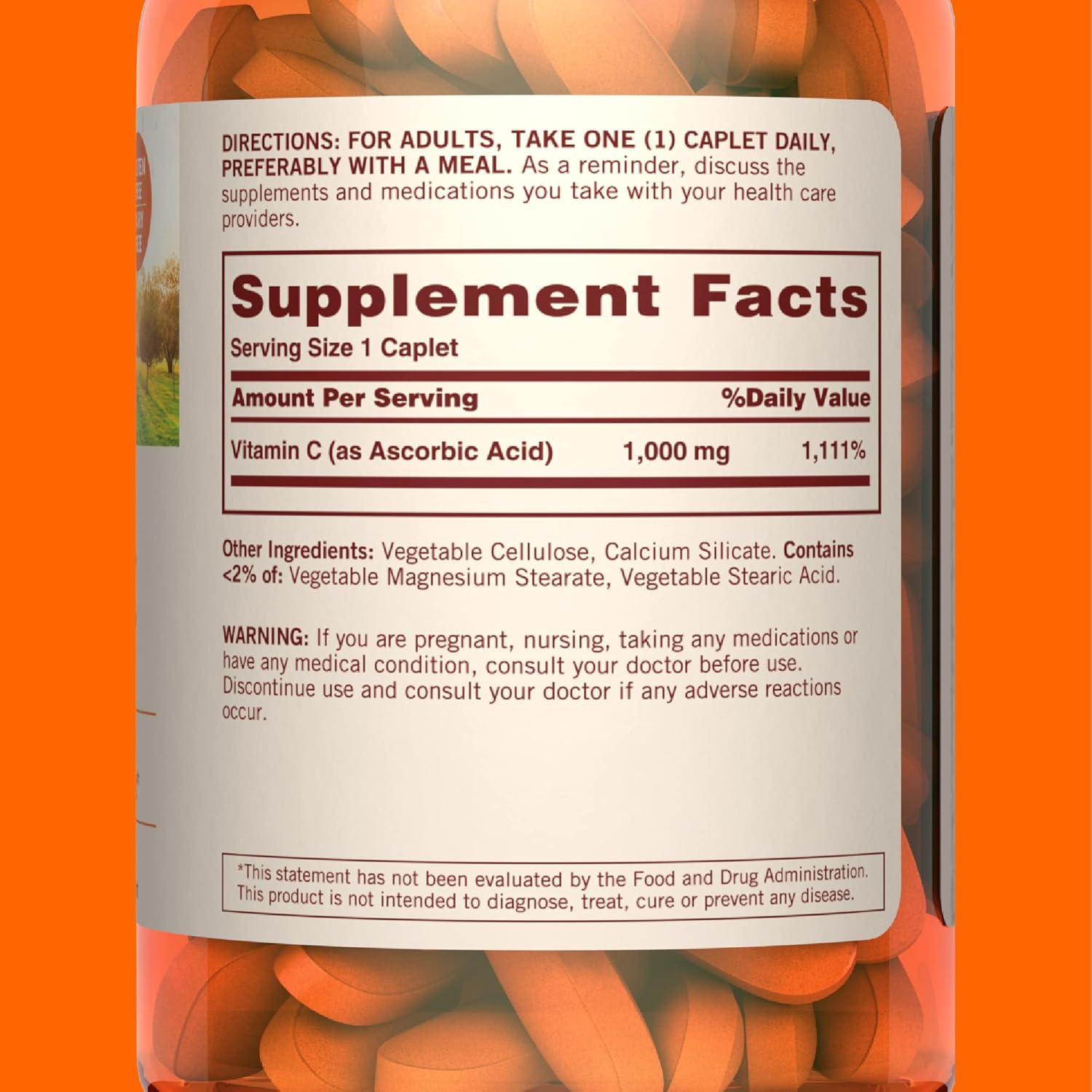 Immune Support and Antioxidant Health: Sundown Naturals Vitamin C 1000mg, 300 Caplets (2-Pack)