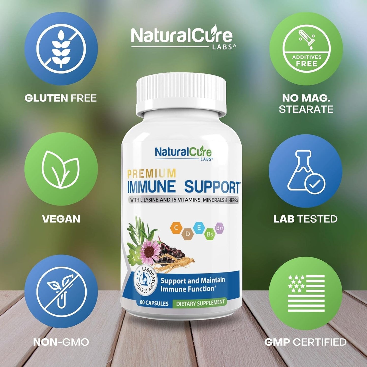 Immune Support Bundle from Natural Cure Labs for Boosting Health and Wellness