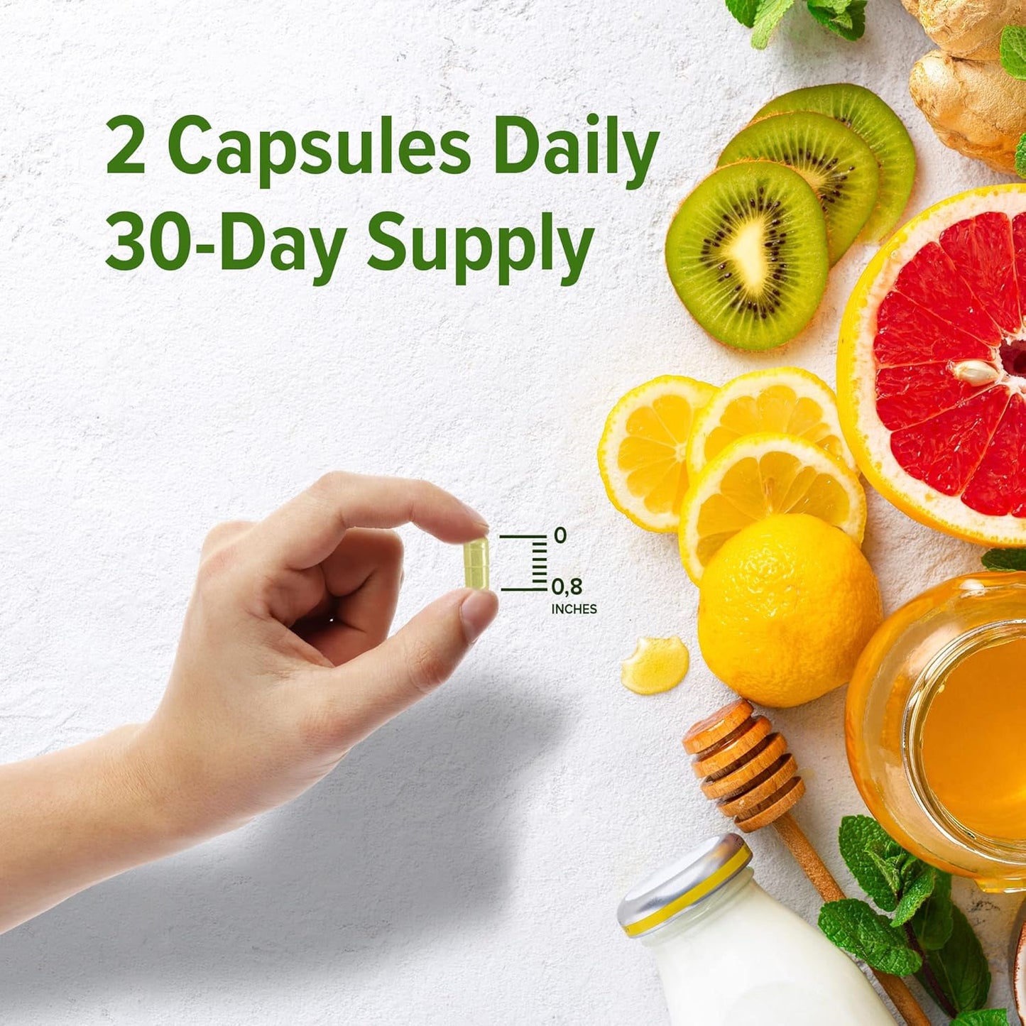 Immune Support Bundle: ORZAX 9-in-1 Supplement & Selenium 200mcg - 60 + 180 Veg Capsules