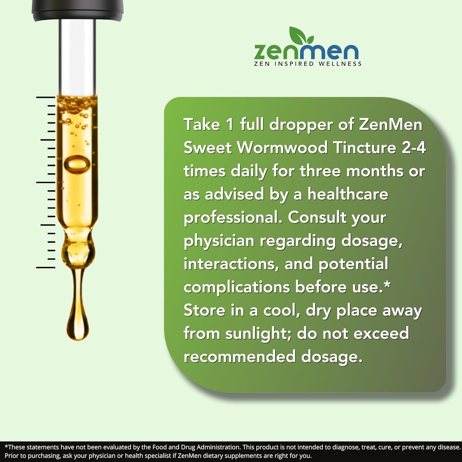 Immune Support Bundle: Sweet Wormwood Tincture and Cryptolepis Sanguinolenta Capsules for Zenmen