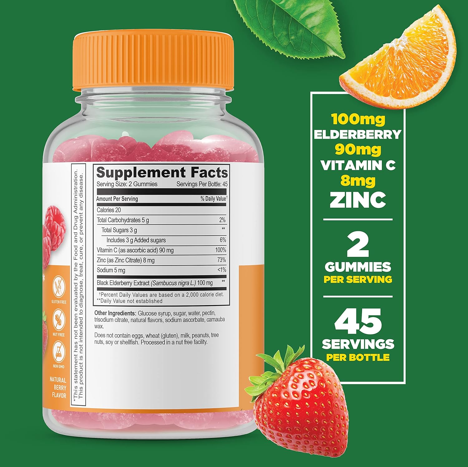 Immune Support, Collagen & Biotin Gummies Bundle - Delicious Vitamin Supplement, Gluten & GMO Free Chewables