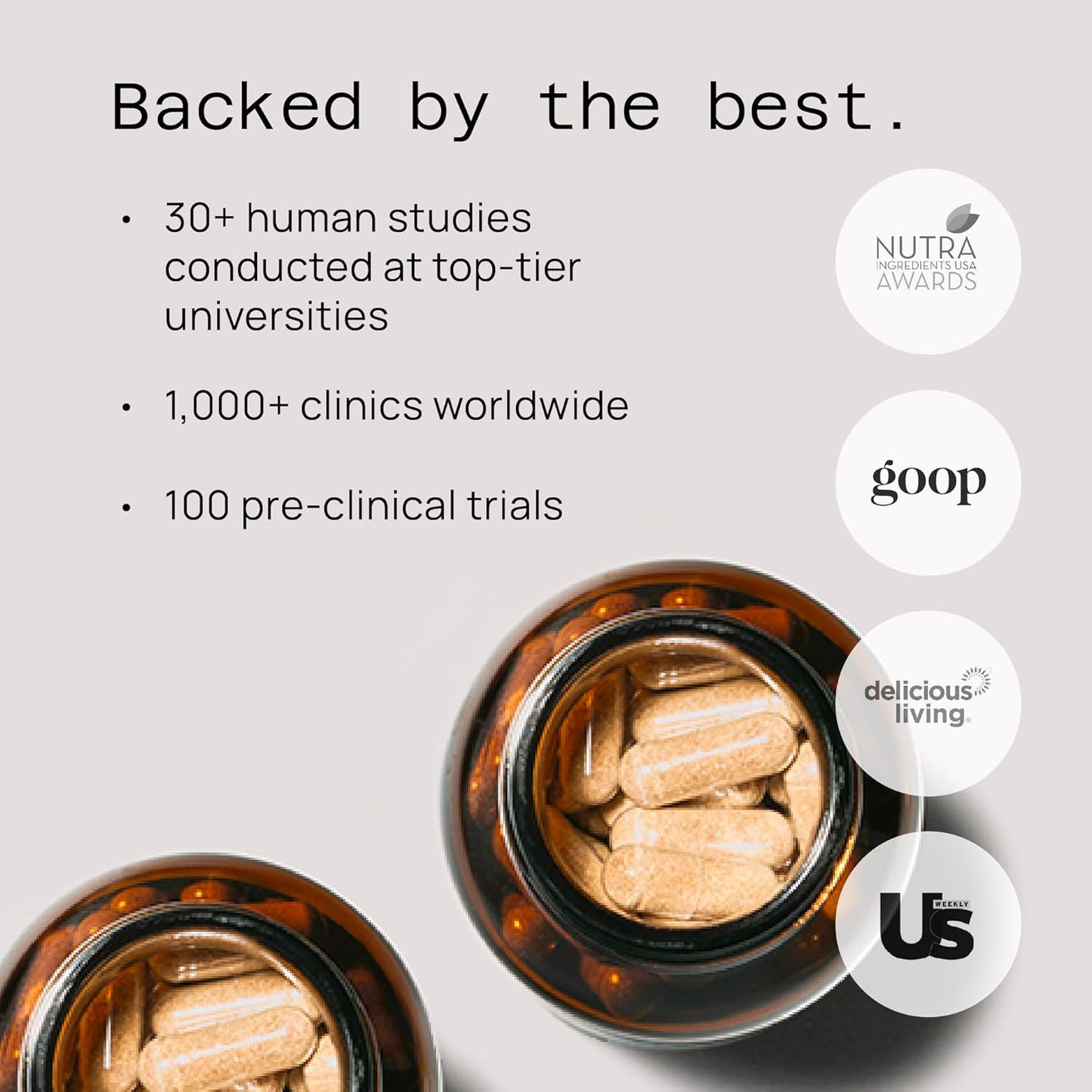 Immune Support Healthy Aging Bundle with Kinoko Gold AHCC and Oligonol Lychee Extract - Enhance Quality of Life