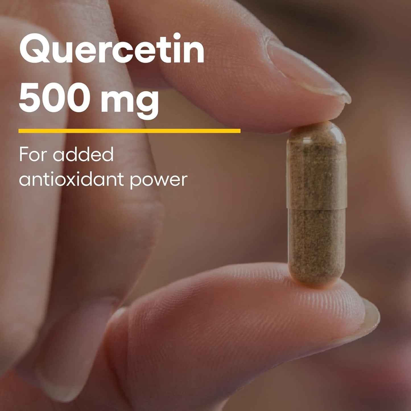 Immune Support: Natural Factors Quercetin 500mg Capsules - 60 Count