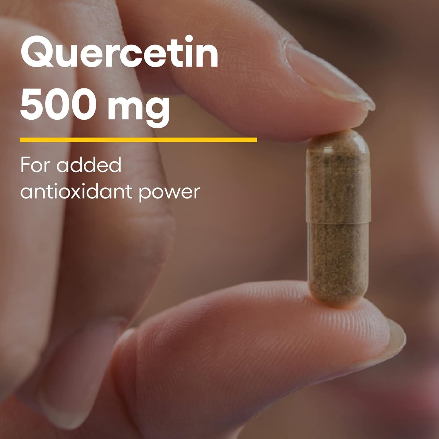 Immune Support: Natural Factors Quercetin 500mg Capsules - 60 Count
