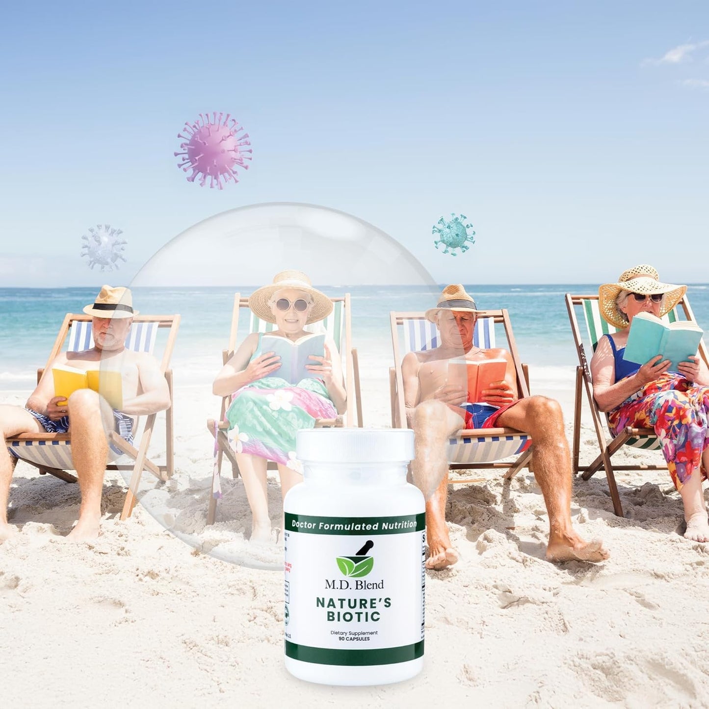 Immune Support Supplement with Berberine, Oregano, Garlic, Magnesium, Zinc - Expert Formulated for Wellness - 90 Capsules