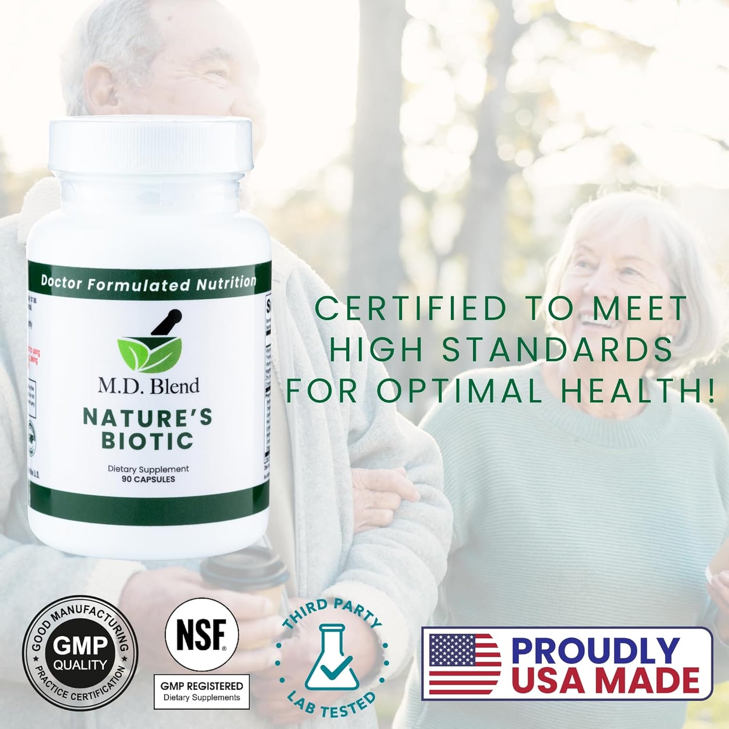 Immune Support Supplement with Berberine, Oregano, Garlic, Magnesium, Zinc - Expert Formulated for Wellness - 90 Capsules