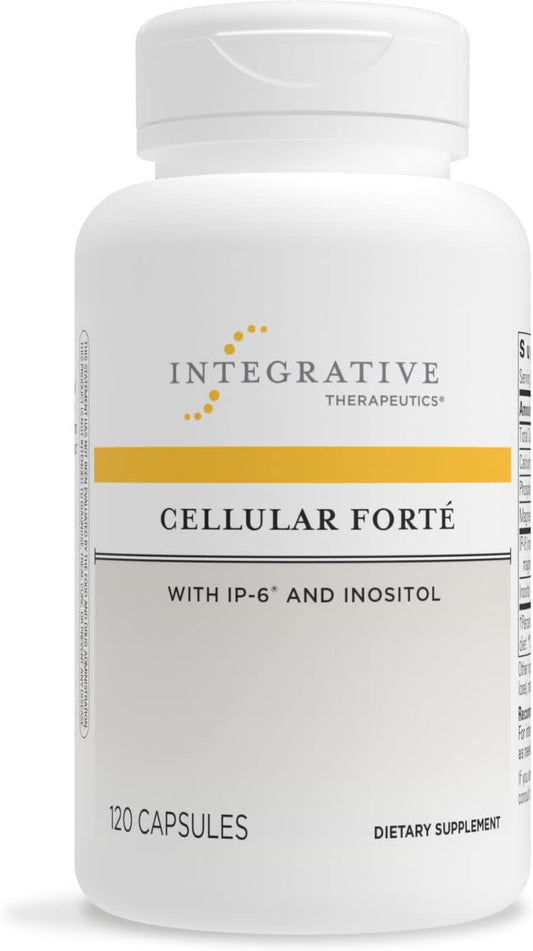Immune Support Supplement with IP-6 and Inositol - Integrative Therapeutics Cellular Forte - 120 Capsules - Gluten Free - Dairy Free - Vegan