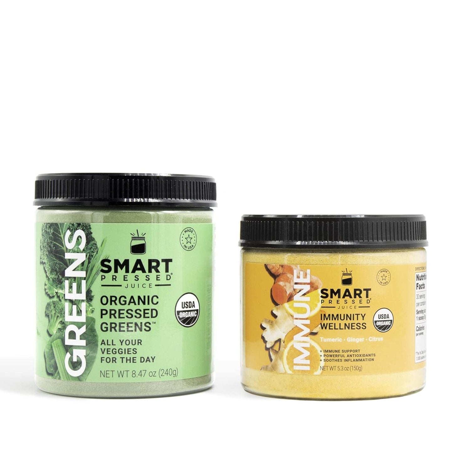 Immunity Boosting Bundle by SMART Pressed - Cold-Pressed Nutrition for Health and Wellness