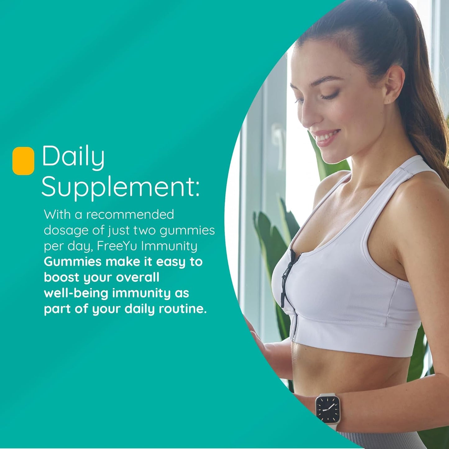 Immunity Boosting Gummy Vitamins for Adults & Teens - Chewable Multivitamin Gummies with Zinc, Vitamin C and D - Naturally Flavored & Gluten Free - 60 Count