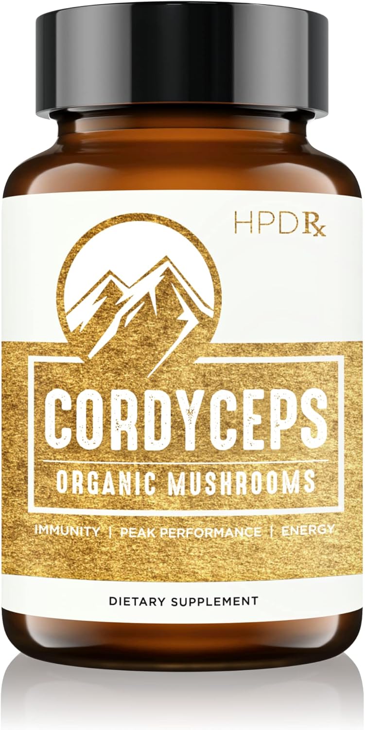 Immunity & Health Bundle: Organic Mushroom Rx, Lions Mane, Cordyceps