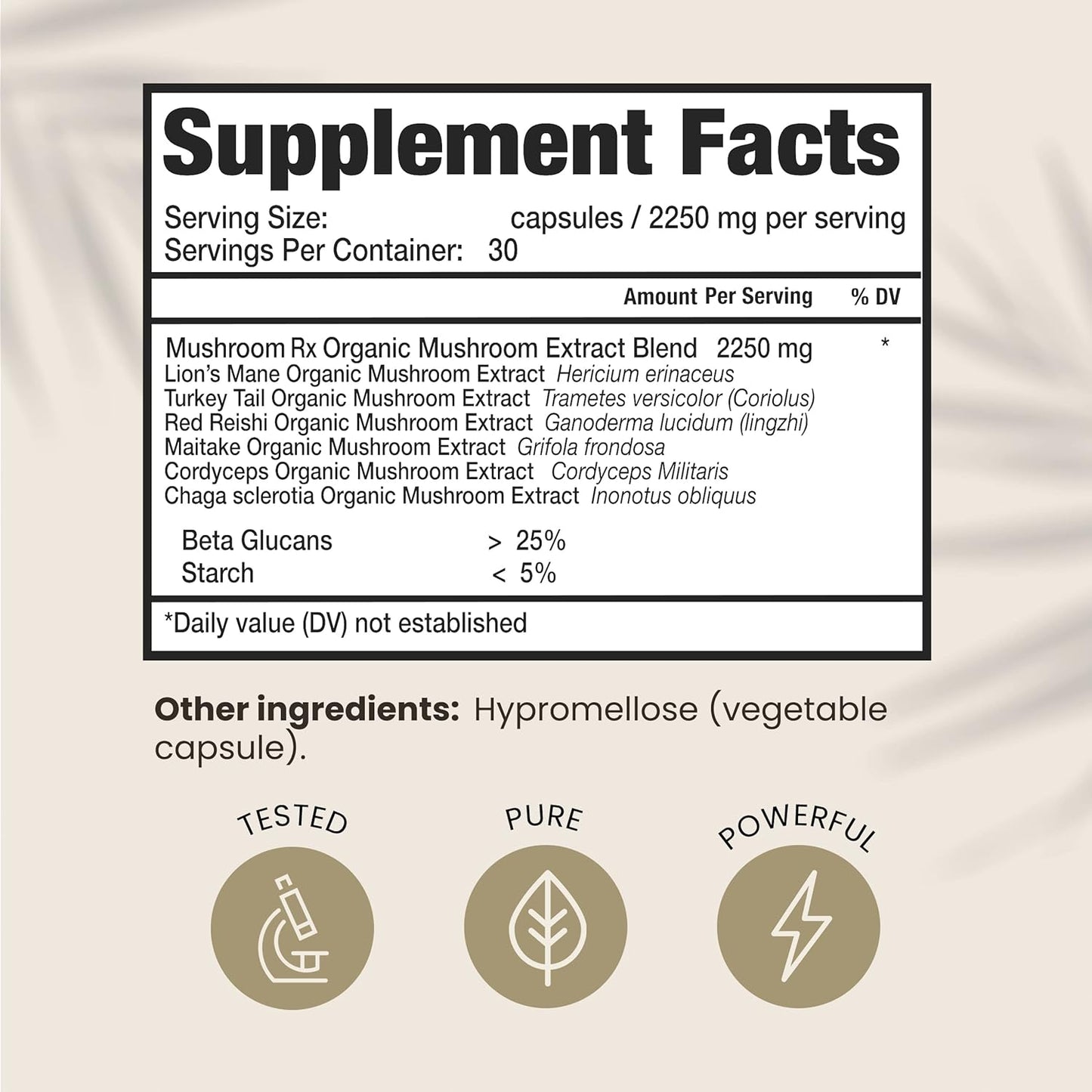 Immunity & Health Bundle: Organic Mushroom Rx, Lions Mane, Cordyceps