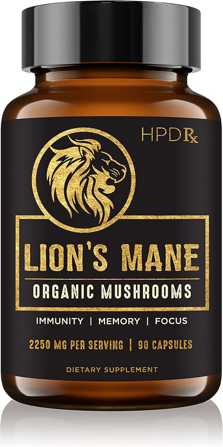 Immunity & Health Bundle: Organic Mushroom Rx, Lions Mane, Cordyceps