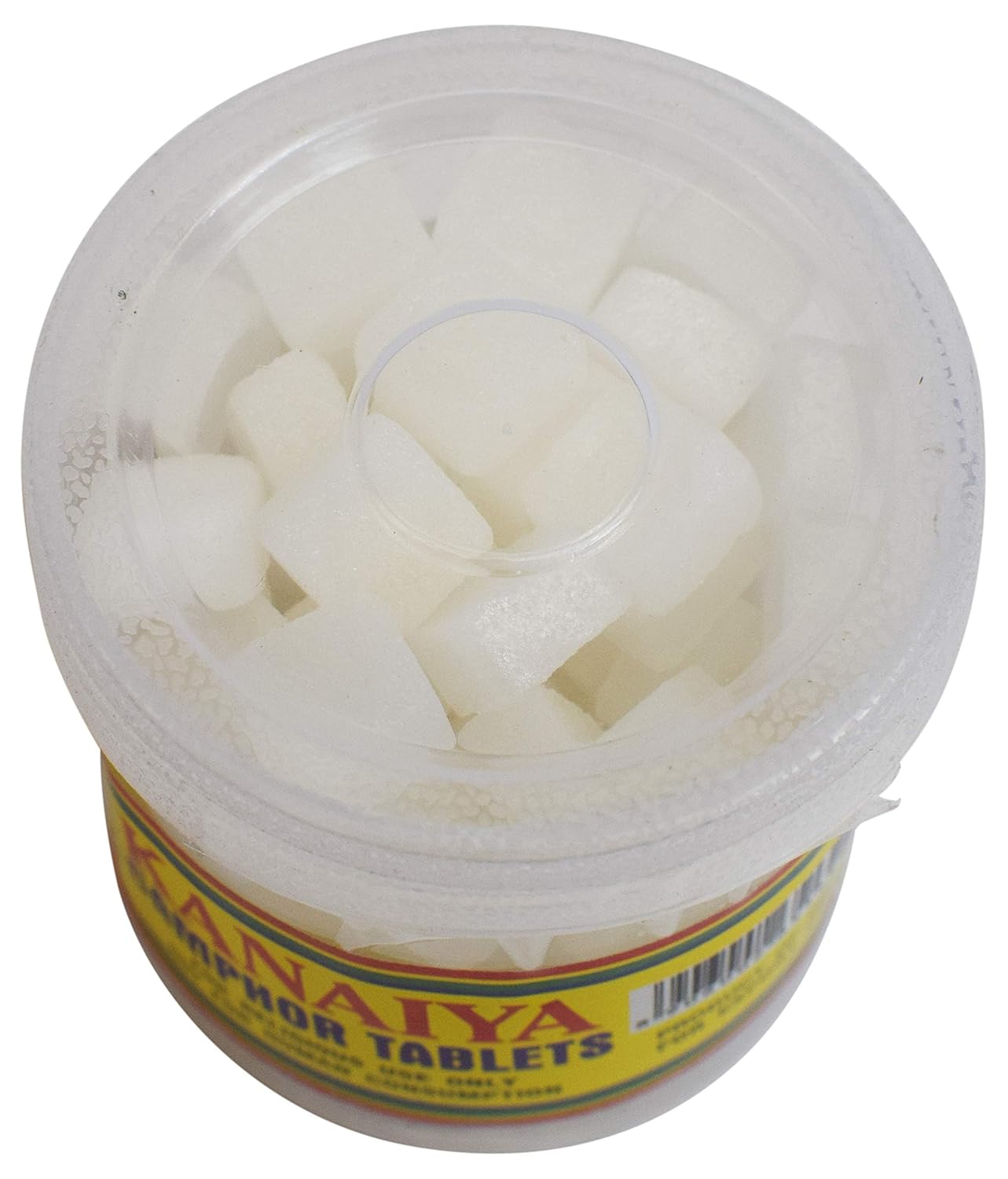 Indian Camphor Tablets - 100g - 32 Tablets - Kanaiya Brand by Marshal