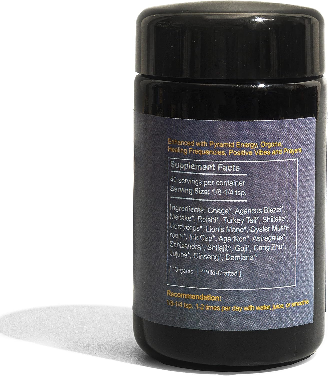 Infinity 8-11 Mushrooms & 8 Daoist Herbs Immunity Herbals Blend for Enhanced Immune Support