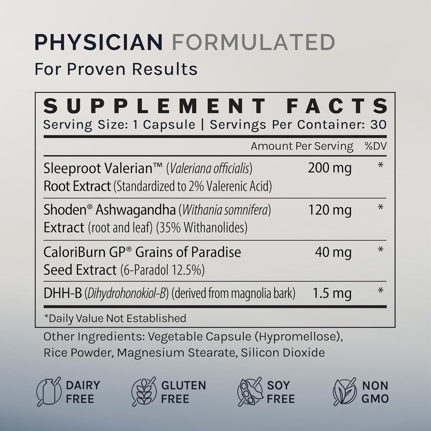 InfiniWell IgNIGHT Sleep & Metabolism Support Capsules, 30-Day Supply - Sleep Aid with Valerian, Ashwagandha, DHH-B, CalorieBurn GP