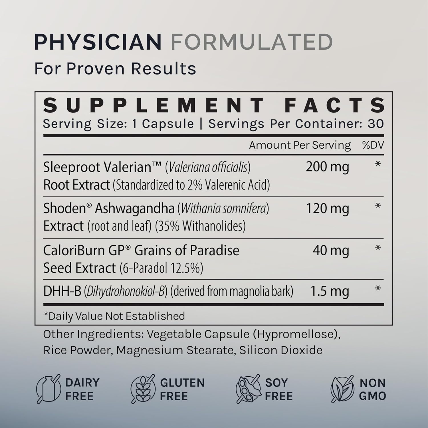 InfiniWell IgNIGHT Sleep & Metabolism Support Capsules, 30-Day Supply - Sleep Aid with Valerian, Ashwagandha, DHH-B, CalorieBurn GP