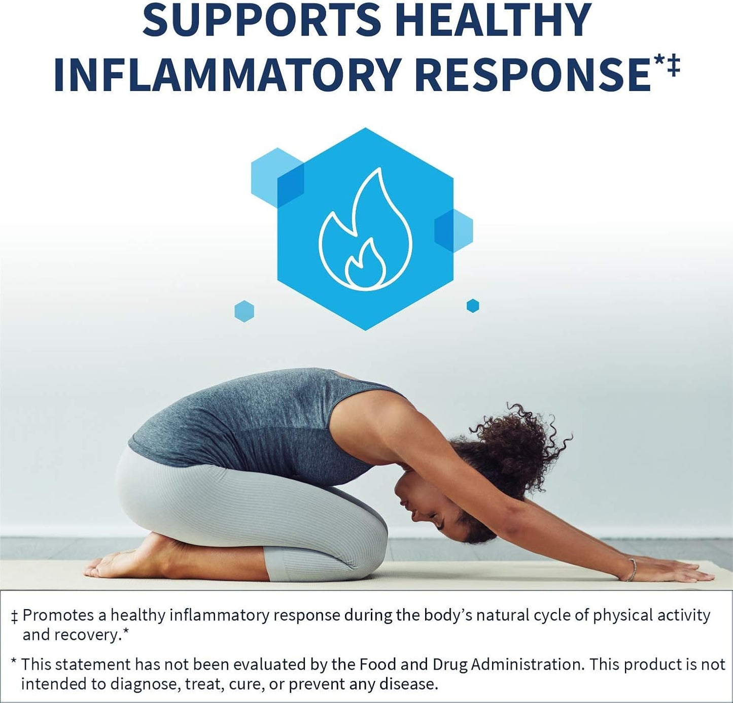 InflammoHealth Capsules - Hypoallergenic Formula with Boswellia, Stephania & Nettle by Klaire Labs (120 ct)