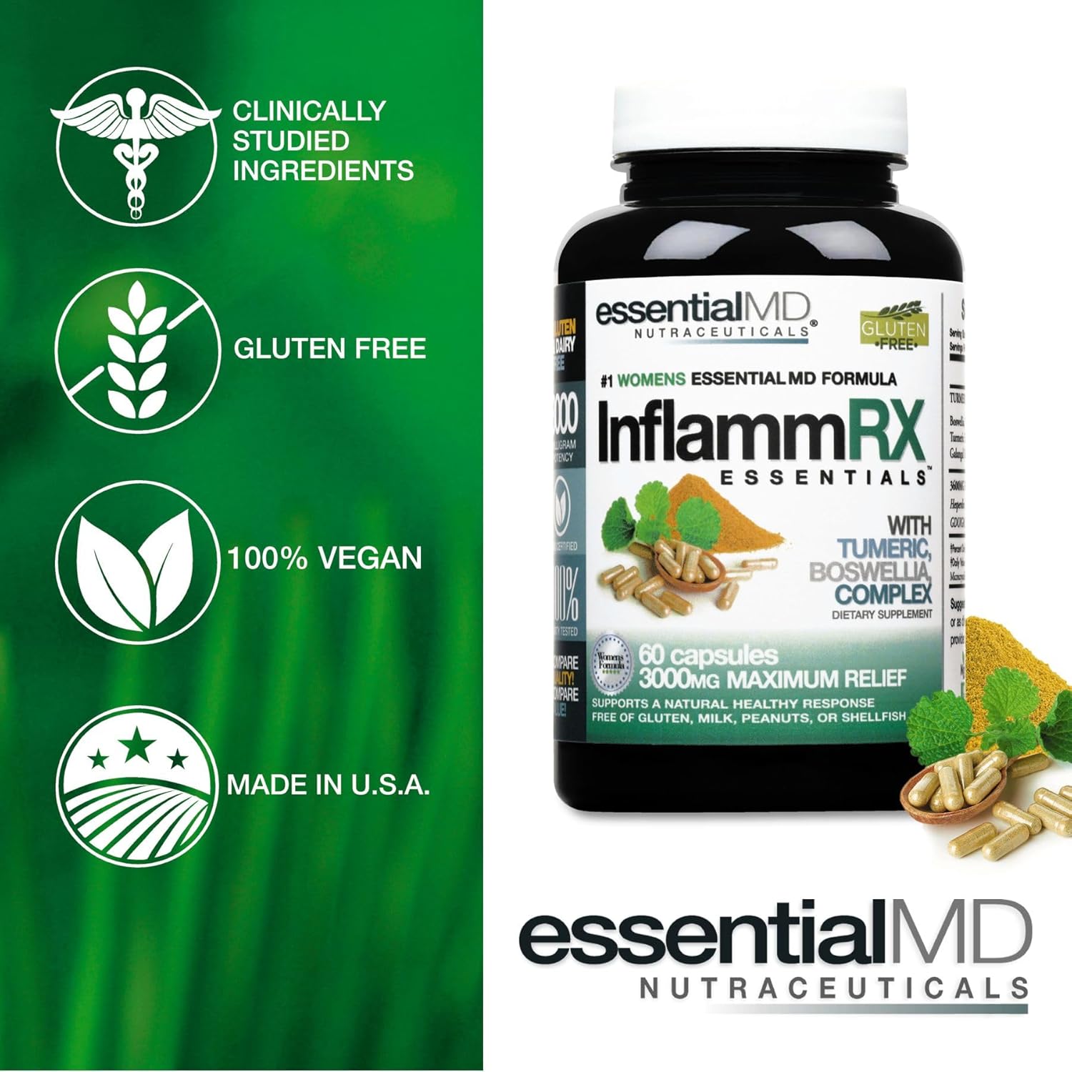 InflammRx Essentials for Managing Inflammation Symptoms