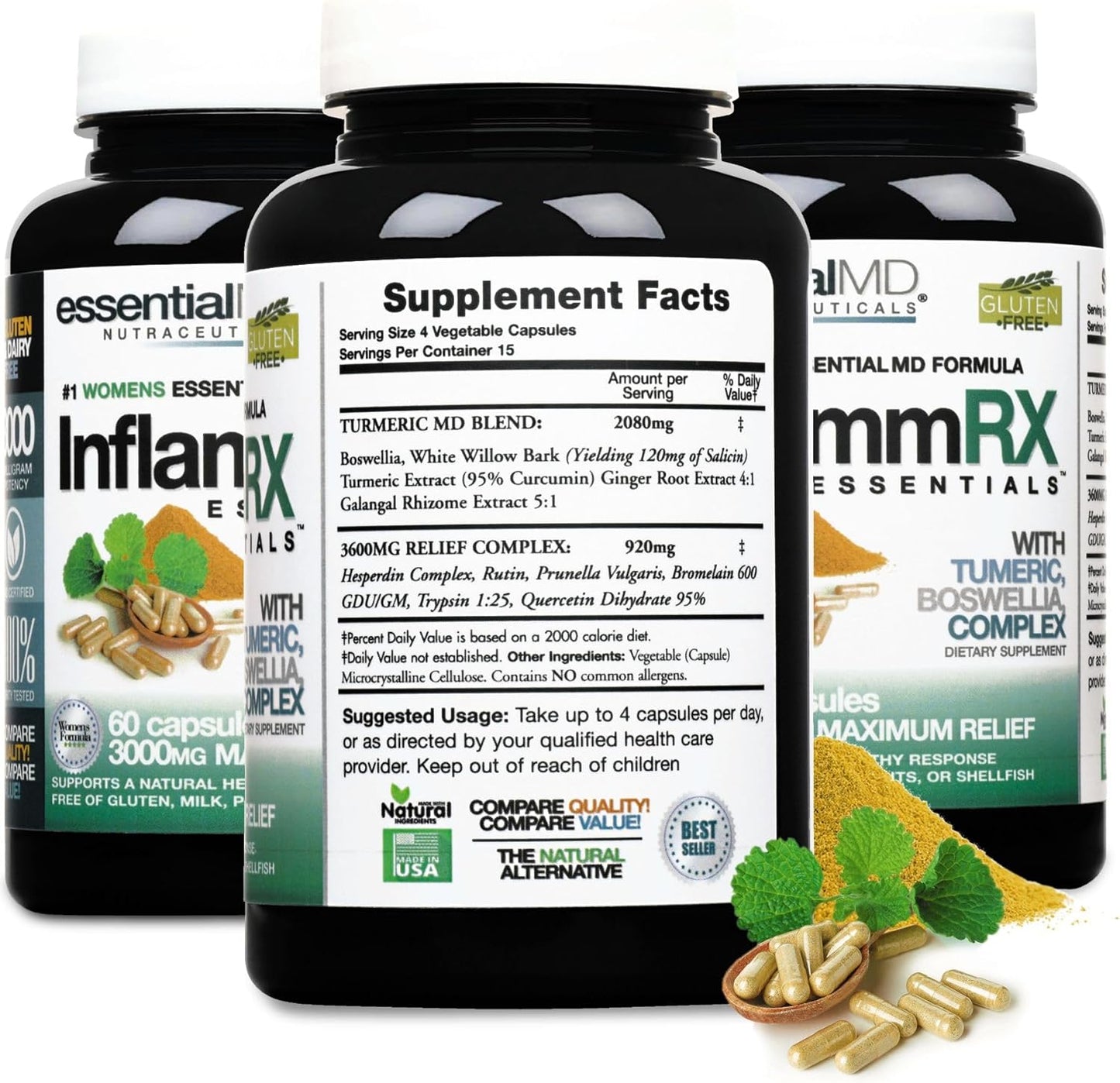 InflammRx Essentials for Managing Inflammation Symptoms