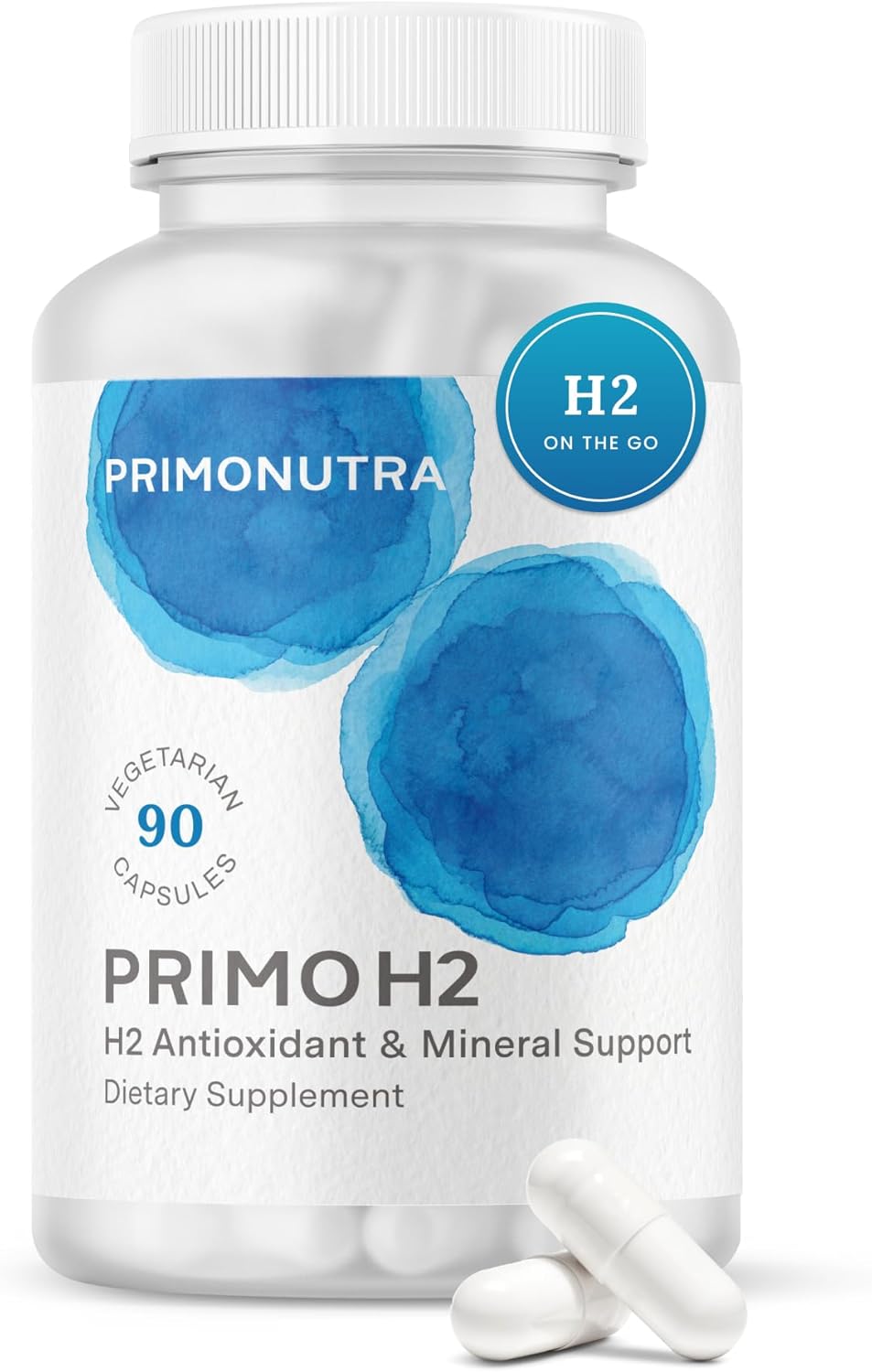 Ingestible Molecular Hydrogen Supplement 90ct - Antioxidant & Mineral Complex - Alternative to H2 Tablets & Hydrogen Water