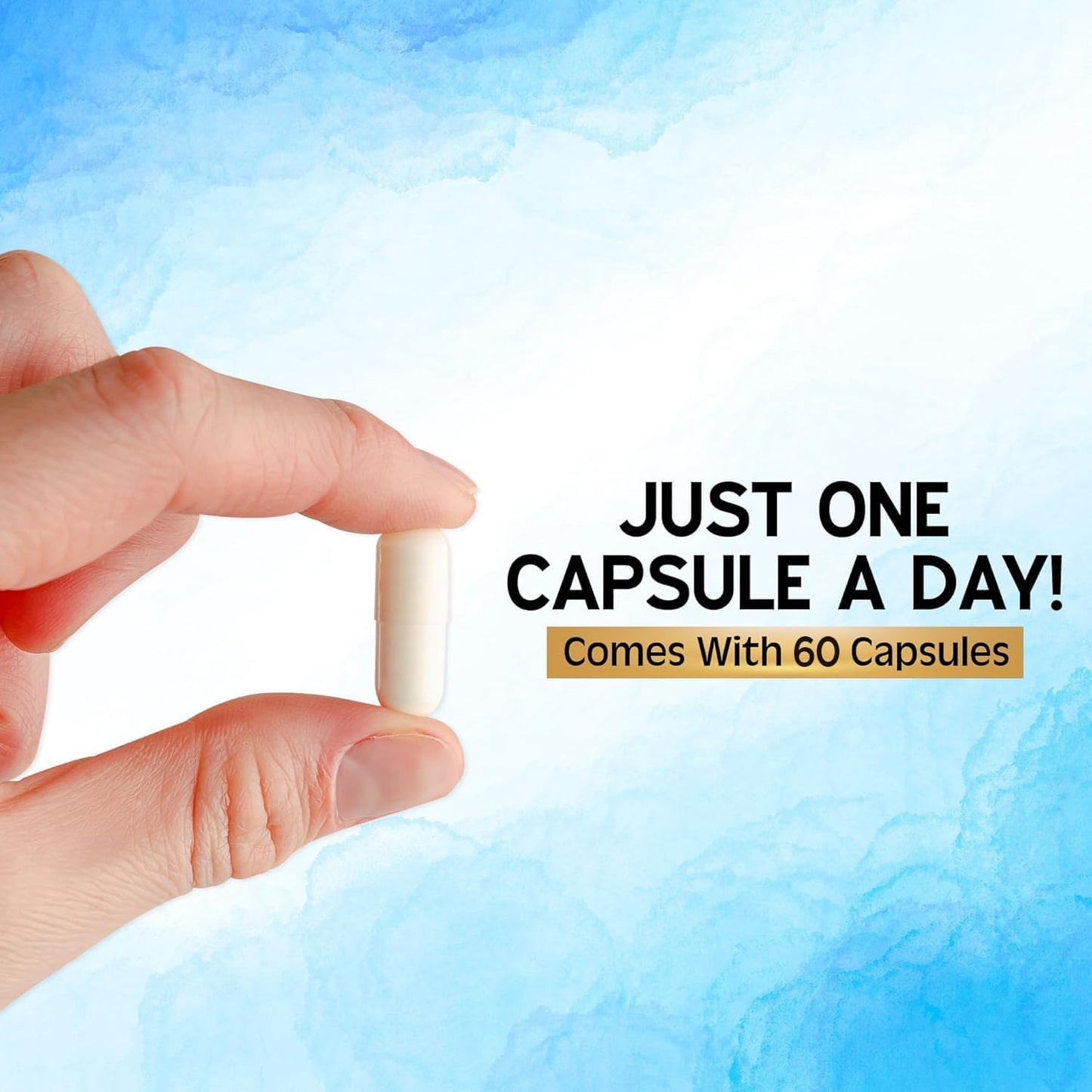 InstaZen Stress Relief Supplement - Doctor Approved Natural Mood Enhancer with DHHB, Safranal, L Theanine - 60 Capsules