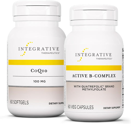 Integrative Therapeutics B-Complex and CoQ10 Bundle for Energy and Health Support - Vitality Boost*