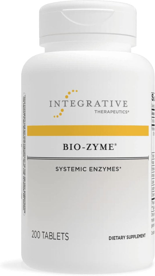 Integrative Therapeutics Bio-Zyme Systemic Enzymes - Digestive Support Complex - 200 Tablets
