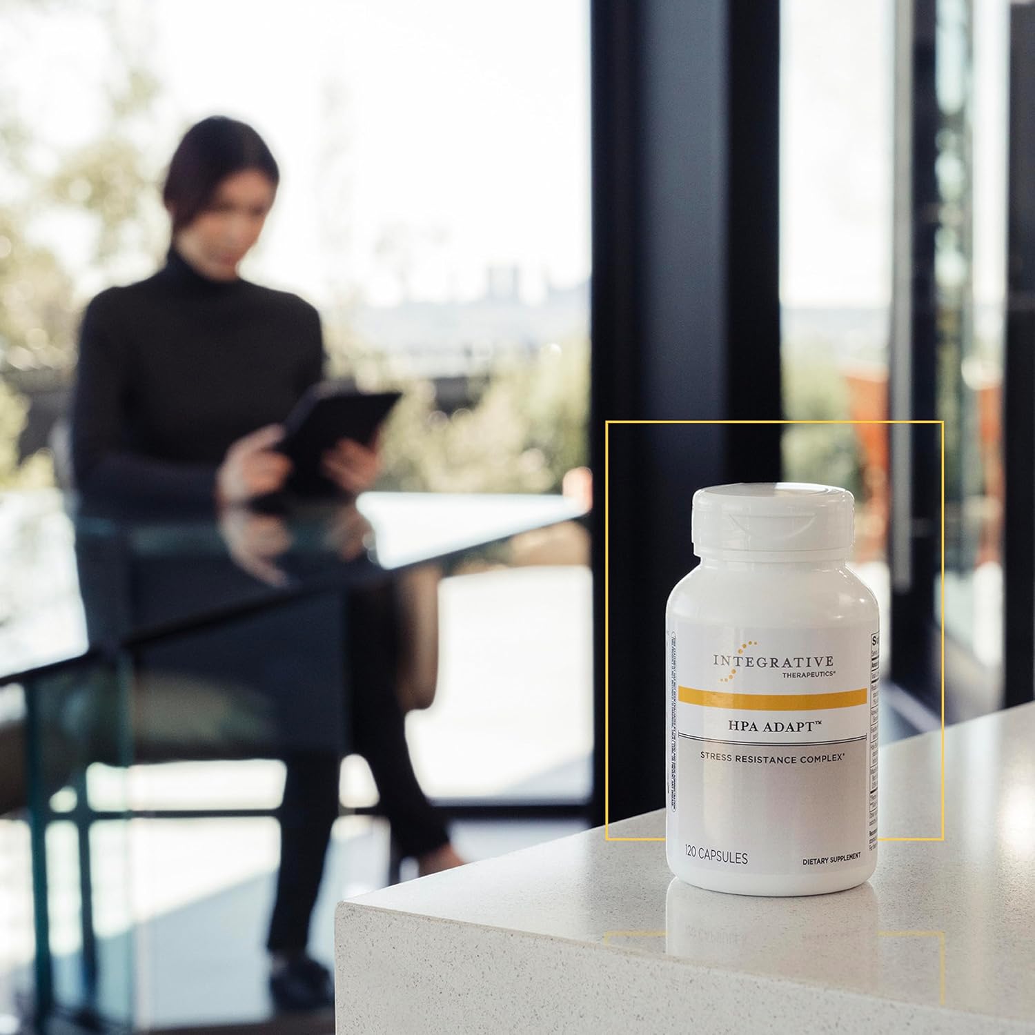 Integrative Therapeutics Calm & Vitality Support Bundle: Tri-Magnesium & HPA Adapt - Stress Relief Wellness Duo