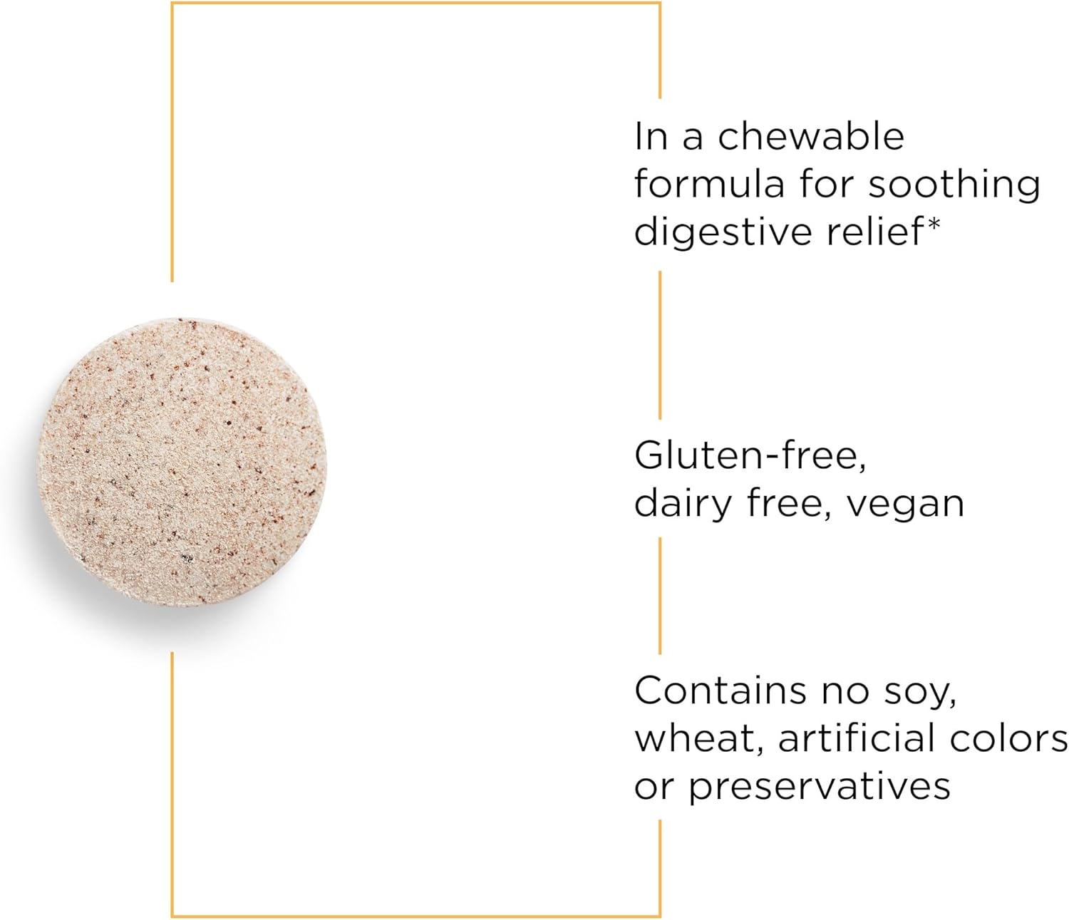 Integrative Therapeutics Rhizinate - Chewable DGL Tablets for Digestive Support - Licorice Root Extract - Gluten-Free, Dairy-Free, Vegan - 100 Tablets