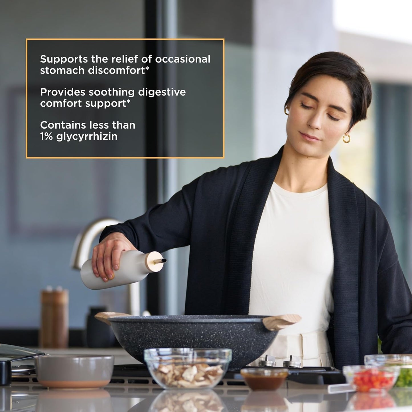 Integrative Therapeutics Rhizinate - Chewable DGL Tablets for Digestive Support - Licorice Root Extract - Gluten-Free, Dairy-Free, Vegan - 100 Tablets