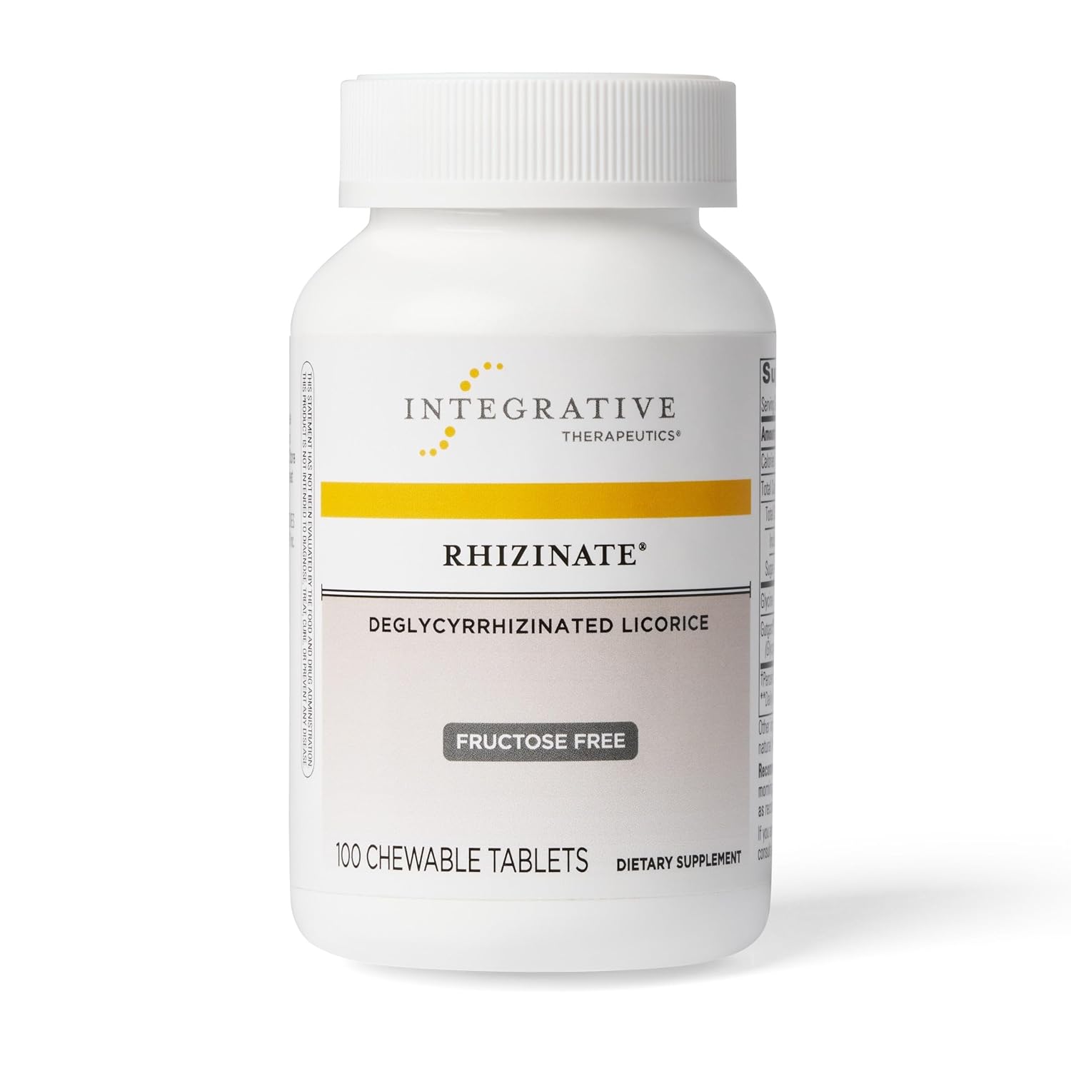 Integrative Therapeutics Rhizinate Lozenges - Sugar-Free - 100 Count Bottle