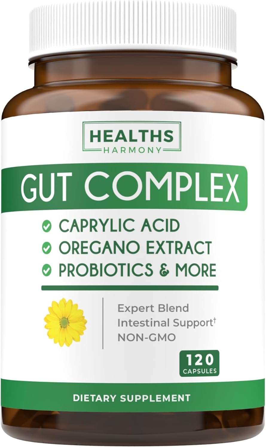 Intestinal Guard & Gut Complex Combo - Natural Candida Support (2-Month Supply)