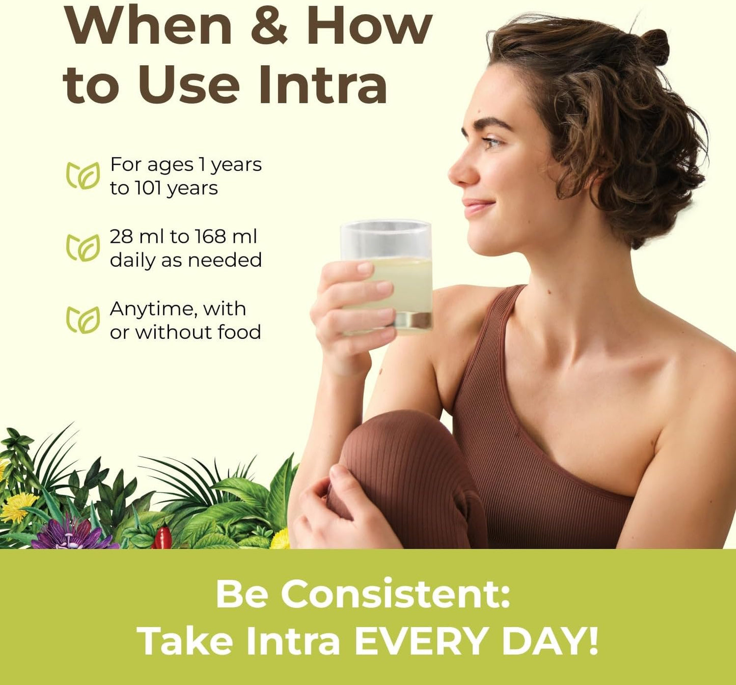 Intra Lifestyles Herbal Juice Drink with 23 Botanical Extracts for Immune Support, Detox, Digestive & Cardiovascular Health - 950 mL