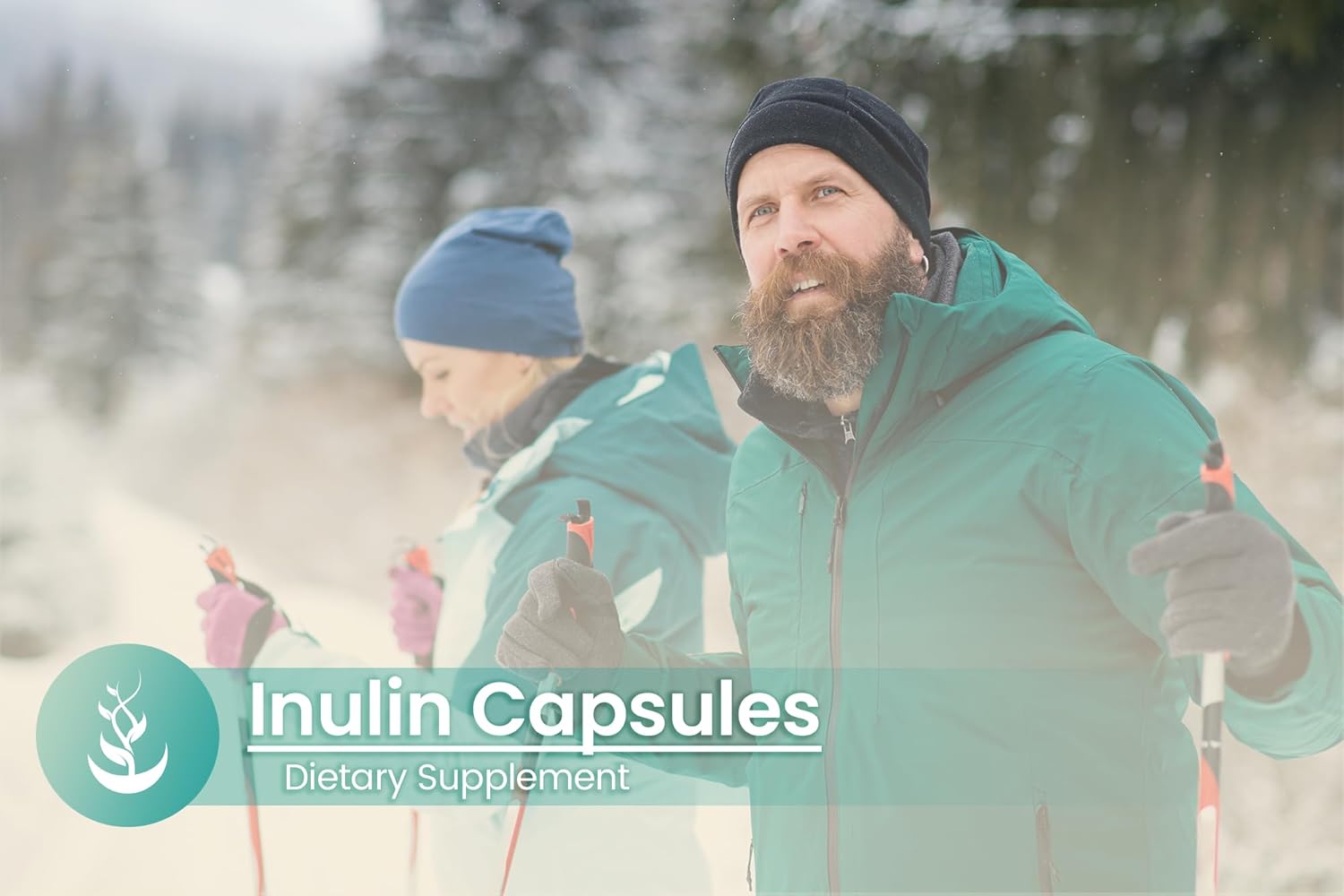 Inulin Capsules - 100 Count, Pure Ingredients, No Additives, Lab Verified
