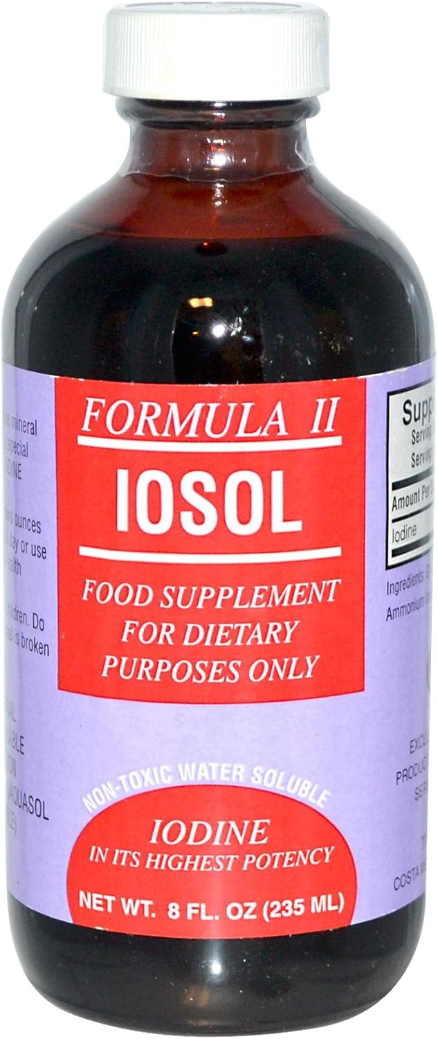 Iosol Formula II Liquid Supplement - 8 fl oz Bottle