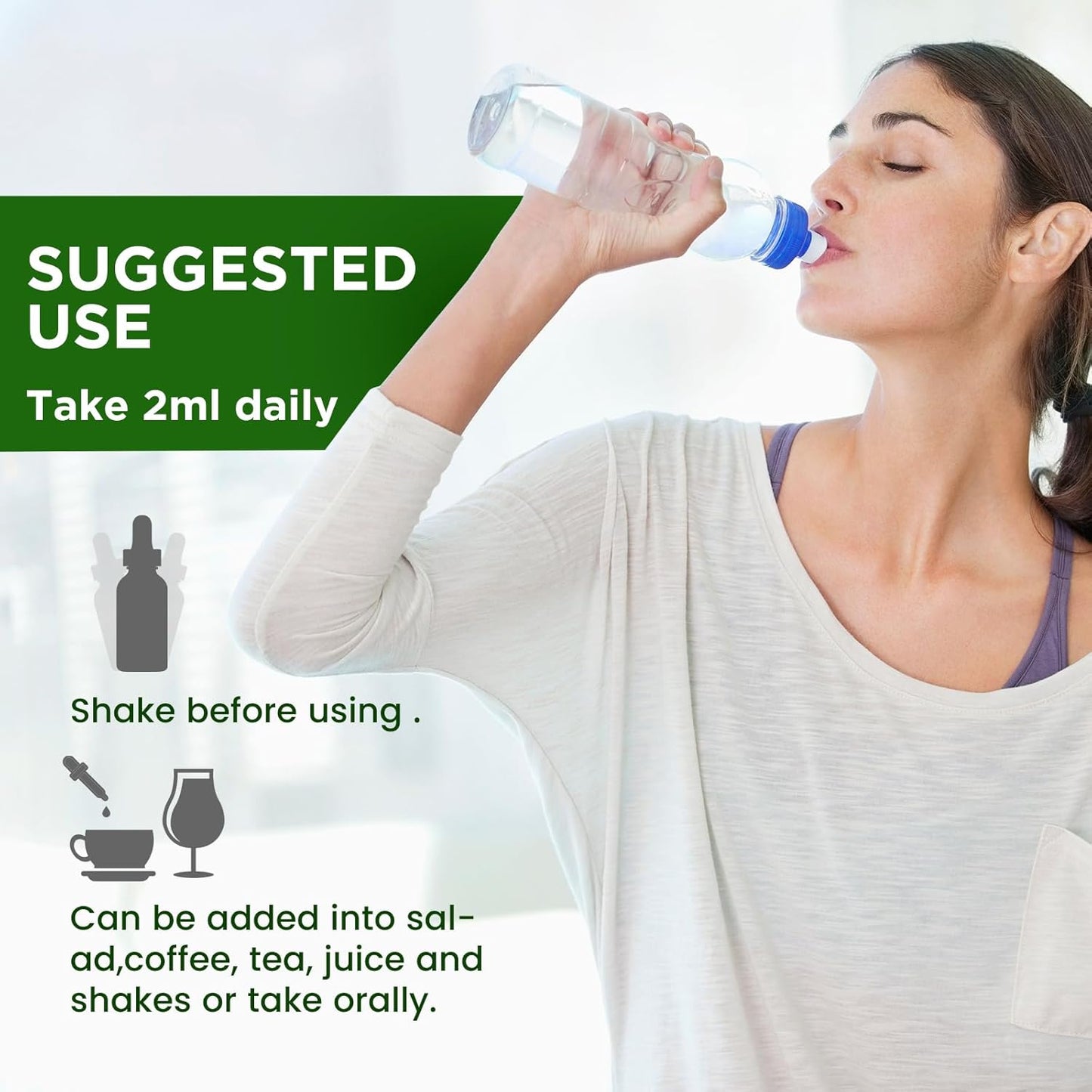 Irish Sea Moss Liquid Drops with Soursop, Black Elderberry, Ashwagandha, and Burdock Root - Antioxidant and Immune Support Supplement for Skin and Gut Health - 2 Fl Oz