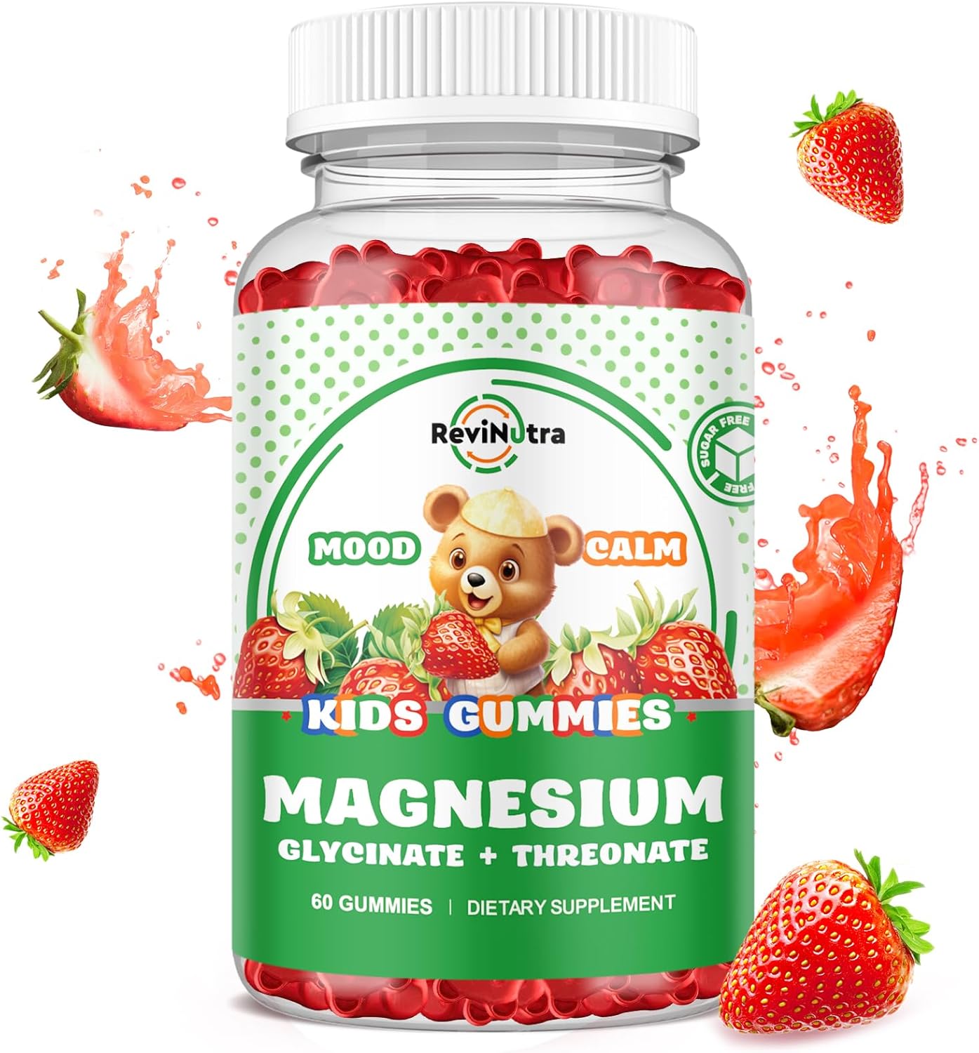 Iron and Magnesium Gummies Bundle for Adults and Kids | ReviNutra Supplement Complex